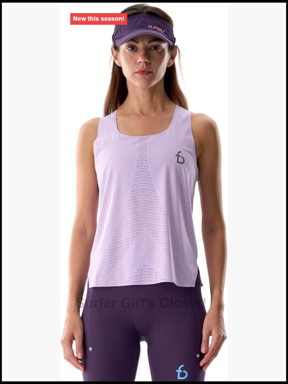FlipBelt Women's Marathon Tank 2.0 High-Performance Running Athletic Tank Top